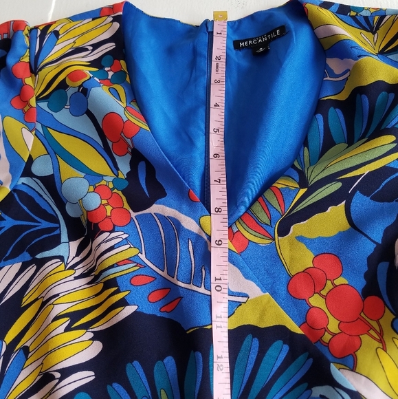 J. Crew Mercantile Front Wrap Print Dress Size Small - Picture 7 of 13